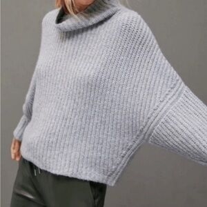 Anthropologie Gray Sweater